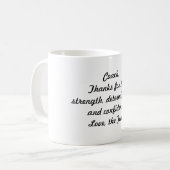 #1コーチ コーヒーマグカップ (正面左)