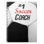 #1サッカーコーチ大球 ノートブック (正面)