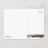 1サミュエル15:22サンセットブラック縁ど ポストカード (裏面)