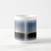 1サミュエル15:22サンセットホワイト縁ど コーヒーマグカップ (中央)