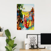 1サミュエル25アビゲイル頼の許可ポスター ポスター (ホームオフィス)