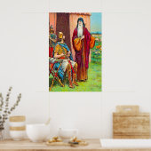 1サムエル15:10-35サウルは王として拒否される ポスター (キッチン)