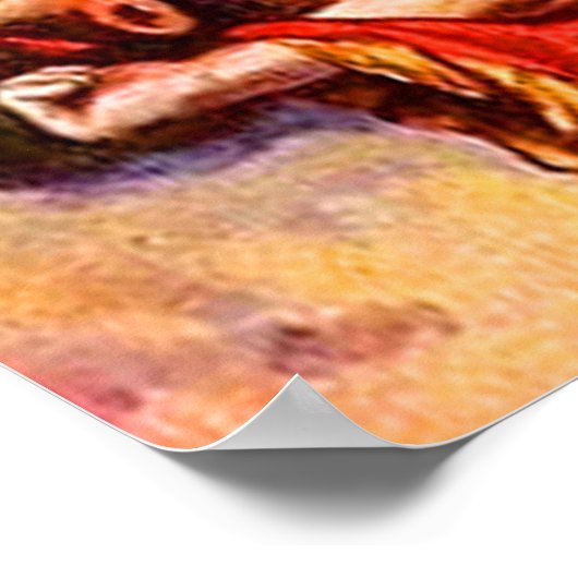 1サムエル17ダビデが巨大ポスターを破る ポスター (角)