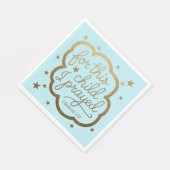 1サムエル1:27からの聖書の聖句 スタンダードランチョンナプキン (角)