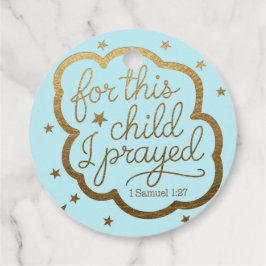 1サムエル1:27からの聖書の聖句 フェイバータグ