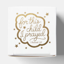 1サムエル1:27からの聖書の聖句 フェイバーボックス