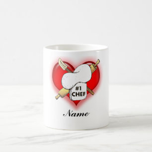 #1シェフのマグ コーヒーマグカップ