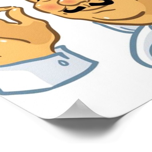 #1シェフ ポスター (角)