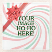 1ステップで簡単にデザイン ガラスコースター (正面)