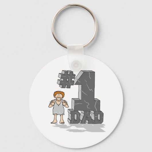 #1ストーンエイジパパ キーホルダー (正面)