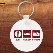 1スリープ食べBlankSHOOT キーホルダー (正面)