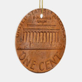 1セントのクリスマス飾り セラミックオーナメント (右)