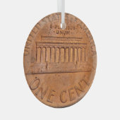 1セントのクリスマス ガラスオーナメント (正面右)