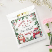 1ダフル |ペンギンのクリスマス1回目の誕生日 フェイバーバッグ (封をした状態)