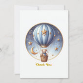 1ダーフル熱気球 サンキューカード (正面)