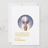 1ダーフル熱気球 サンキューカード (裏面)