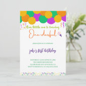 1ダーフル1歳の招待状 招待状 (スタンド正面)