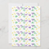 1ダーフル1歳の招待状 招待状 (裏面)