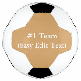 #1チーム(簡単編集文字) サッカーボール