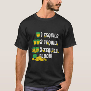 1テキーラ2テキーラ3テキラフロア Tシャツ