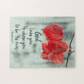 1テサロニア人1:4神はあなたを愛して……彼はあなたを選んだ ジグソーパズル (横)