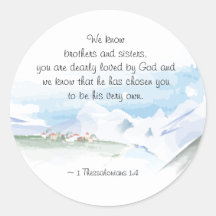 1テサロニケ1:4あなたは神に愛される