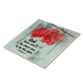 1テサロニケ1:4神はあなたを愛し…彼はあなたを選んだ タイル (側面)