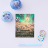 1テサロニケ4:16-18歓喜チラシ チラシ (シングル)