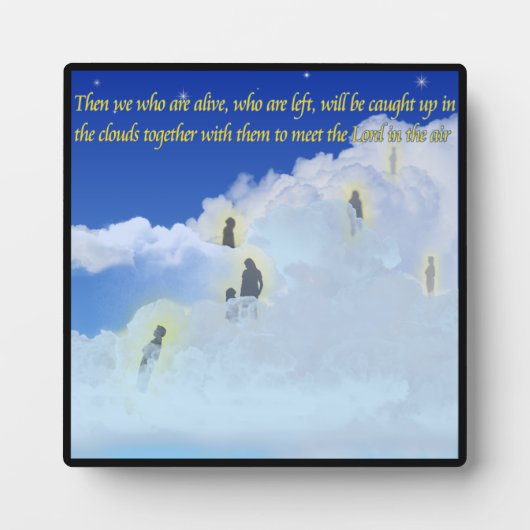 1テサロニケ4:17 フォトプラーク (正面)