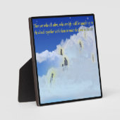 1テサロニケ4:17 フォトプラーク (正面)