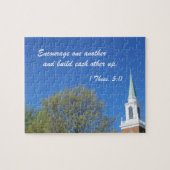 1テサロニケ5:11 ジグソーパズル (横)