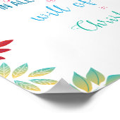 1テサロニケ5:18ポスター ポスター (角)