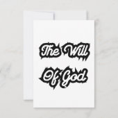 1テサロニケ5:21-22 KJV聖書の挨拶 カード (裏面)