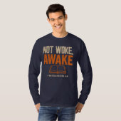 1テサロニケ5:6 眠らずに目を覚まそう Tシャツ (正面フル)
