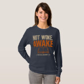 1テサロニケ5:6 眠らずに目を覚まそう Tシャツ (正面フル)