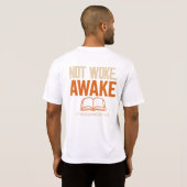 1テサロニケ5:6 眠らず醒めよ Tシャツ (裏面フル)