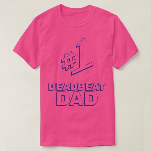 1デッドビートパパ Tシャツ (デザイン正面)