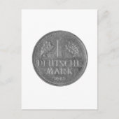 1ドイツマルク、ドイツ ポストカード (正面)