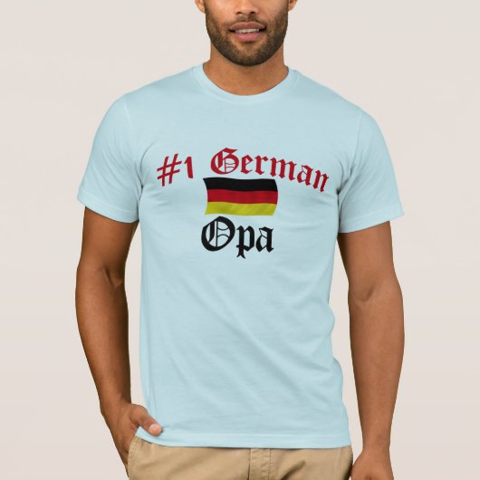 #1ドイツ語Opa Tシャツ (正面)