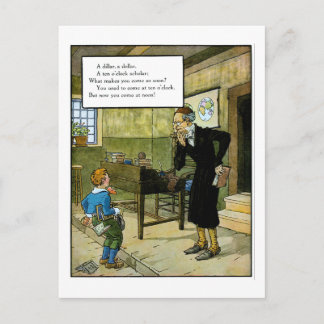 1ドルのディラー ポストカード