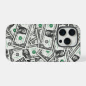 1ドル紙幣パターン iPhoneケース (裏面横)