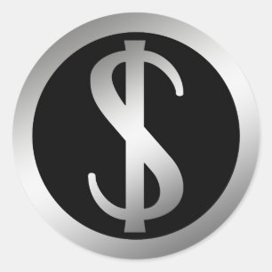 1ドル銀貨の印 ラウンドシール