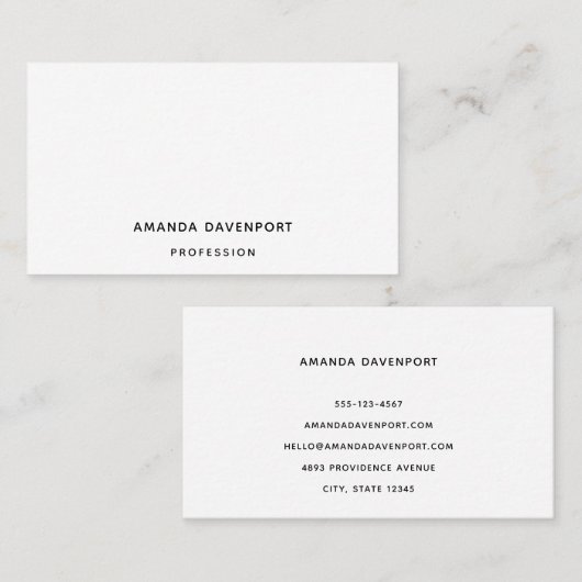 1ドングルテンプレート8 名刺 (正面/裏面)