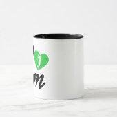 #1ナンバーワンゴルファー母の日ゴルフギフト マグカップ (中央)