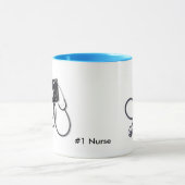 #1ナースのマグ マグカップ (中央)