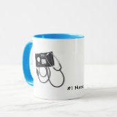 #1ナースのマグ マグカップ (正面左)