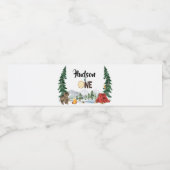 1ハッピーキャンパー水筒ラベル ペットボトルラベル (シングルラベル)