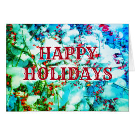 1ハッピーホリデーズレッドベリー水平