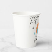 1ハロウィン不気味ブルーパンプキンス1st誕生日 紙コップ (右)