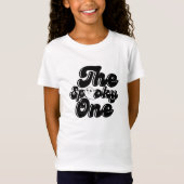 1ハロウィン不気味ベビーの最初の誕生日 Tシャツ (正面)